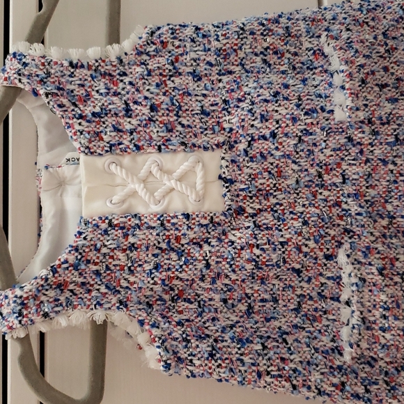 Janie and Jack Blue dress with matching baseball cap. Size 3-6 months. - Picture 4 of 9